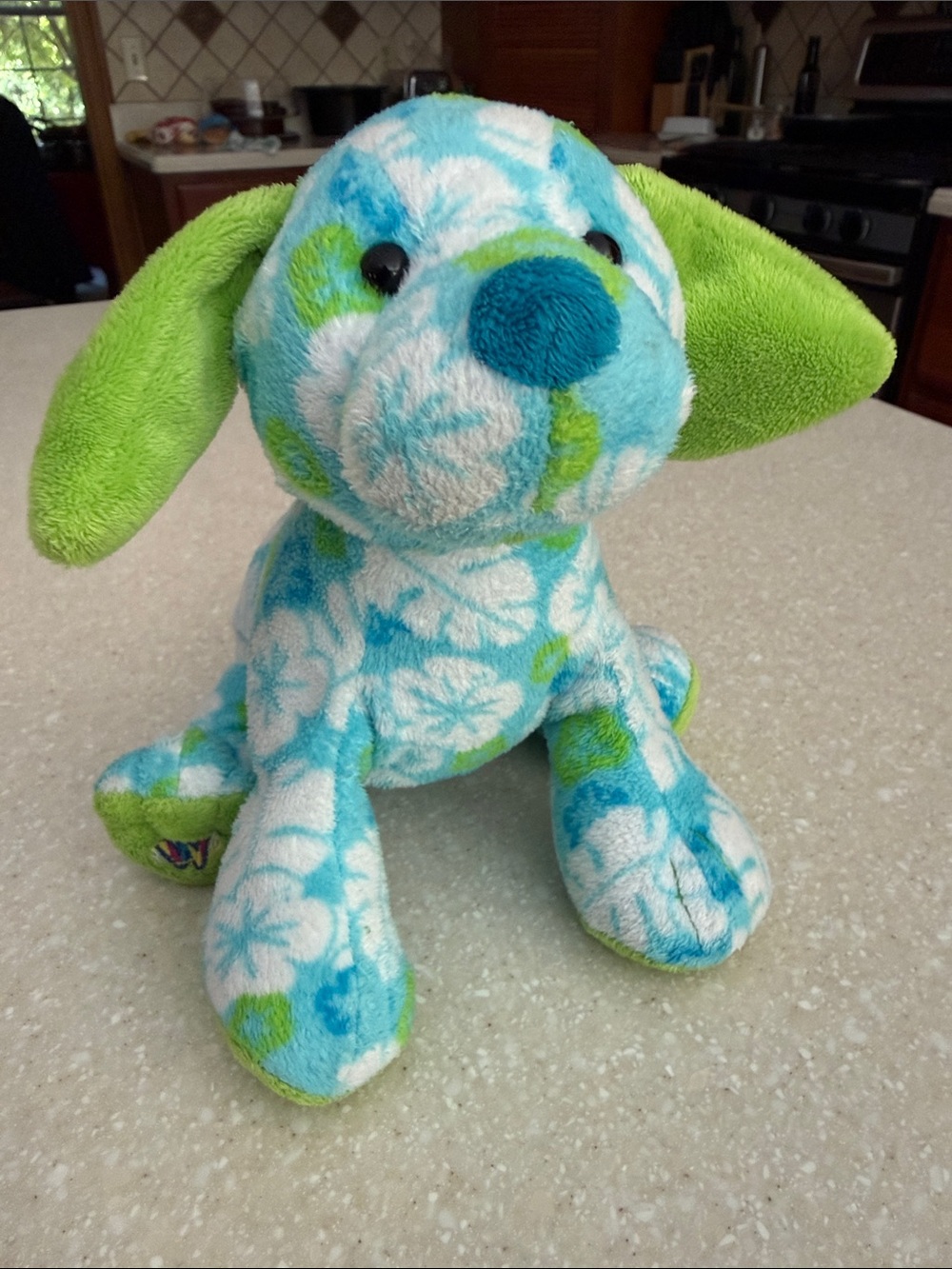 Ganz Webkinz Tropical Island Pup HM600 Plush Dog No Code - Picture 9 of 9
